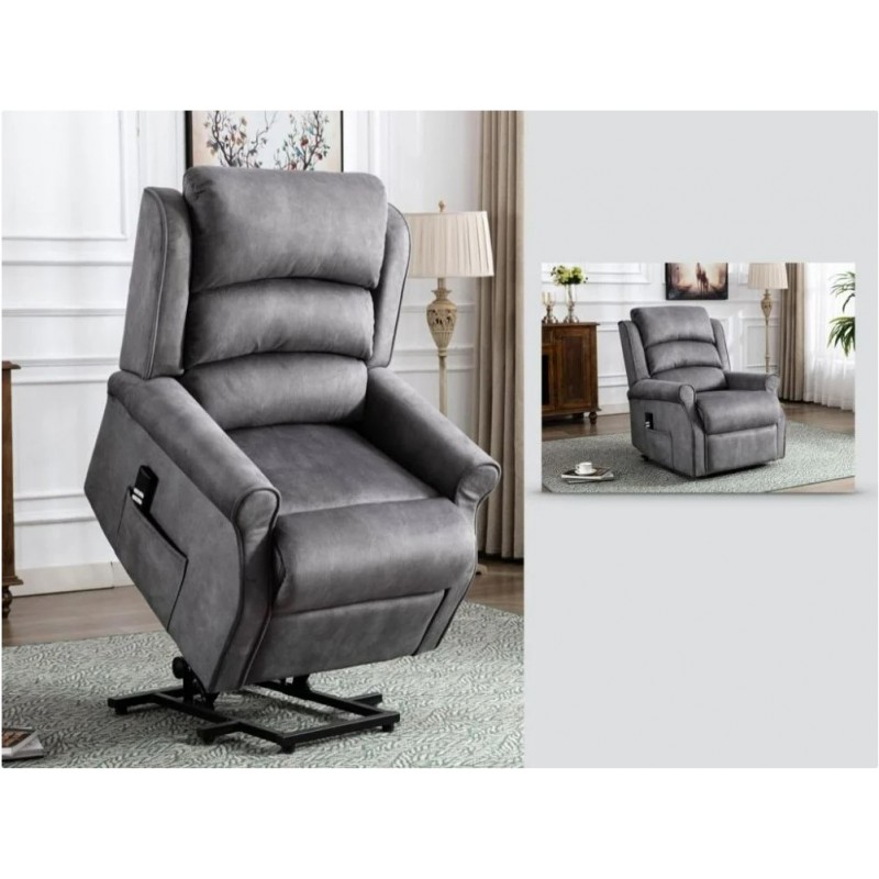 AM Penrith Dual Chair L&T Grey